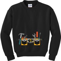 Workman Tool Belt Handyman Costume Kids Sweatshirt