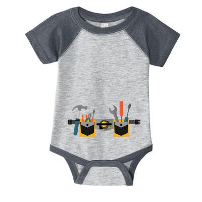 Workman Tool Belt Handyman Costume Infant Baby Jersey Bodysuit