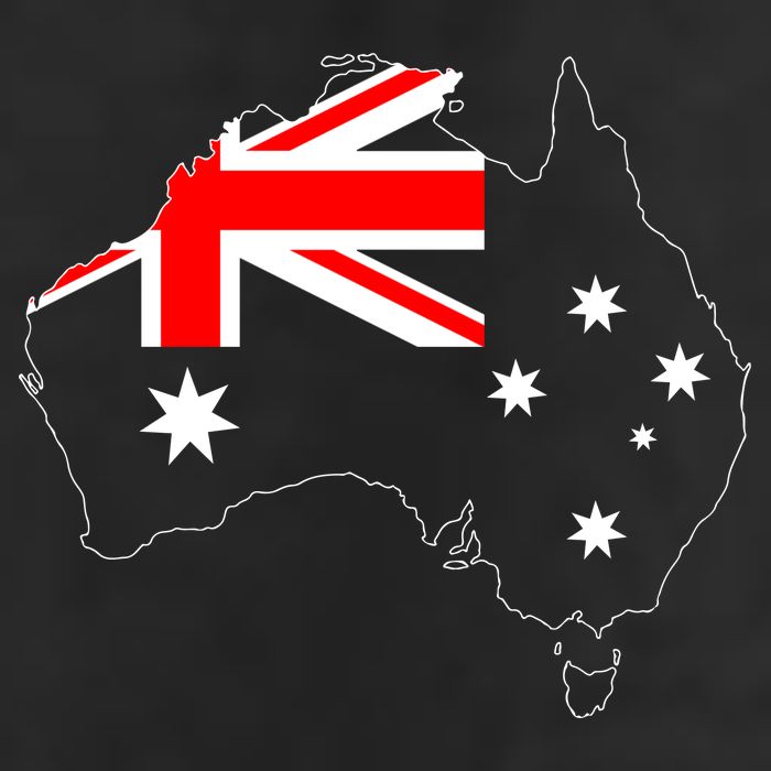 World Australia Map Flag 15oz Campfire Ceramic Mug