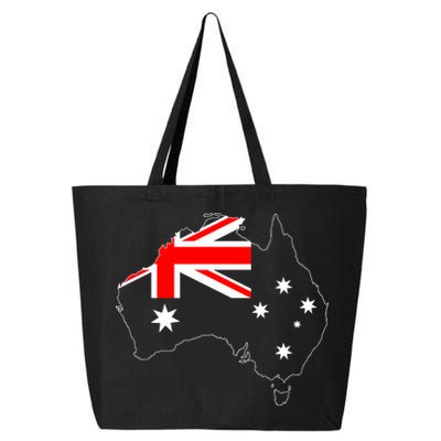 World Australia Map Flag 25L Jumbo Tote