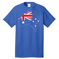 World Australia Map Flag Tall T-Shirt