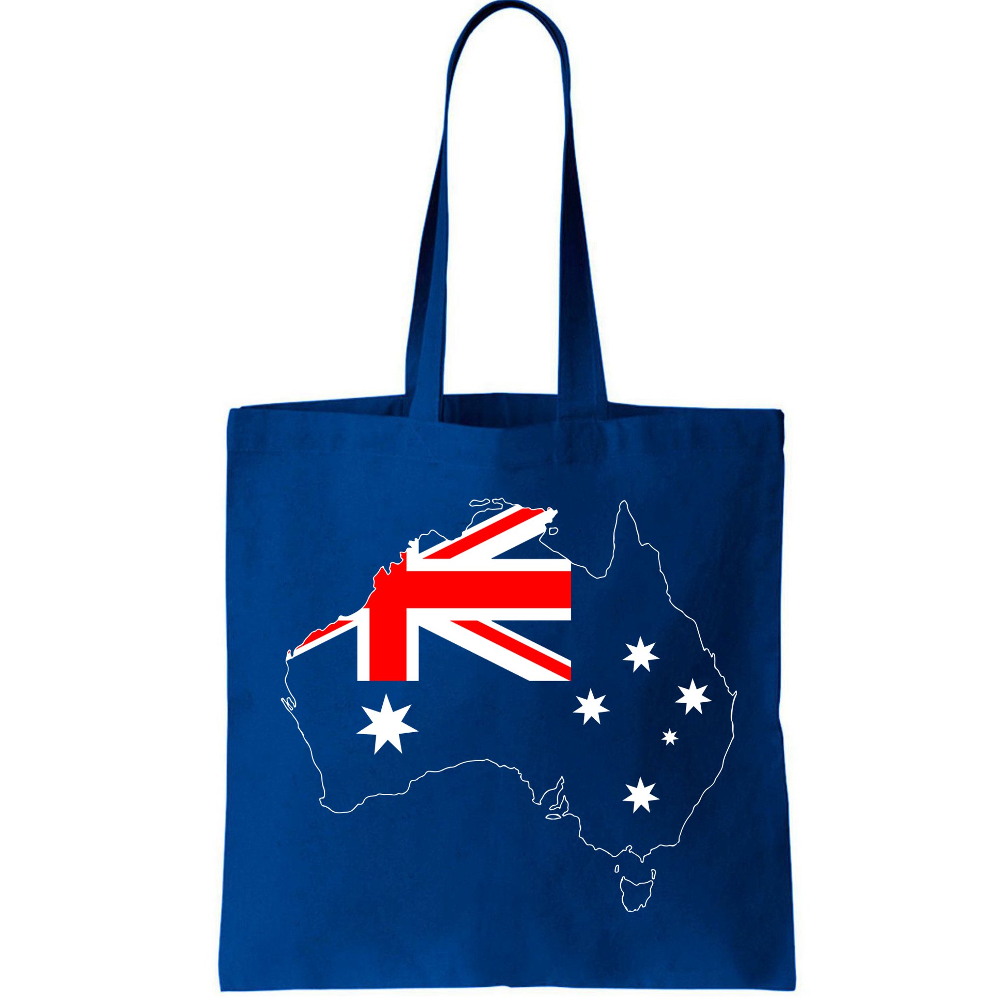 World Australia Map Flag Bag