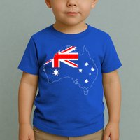 World Australia Map Flag Toddler T-Shirt