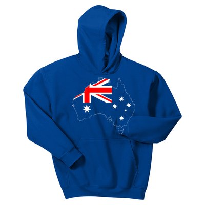 World Australia Map Flag Kids Hoodie