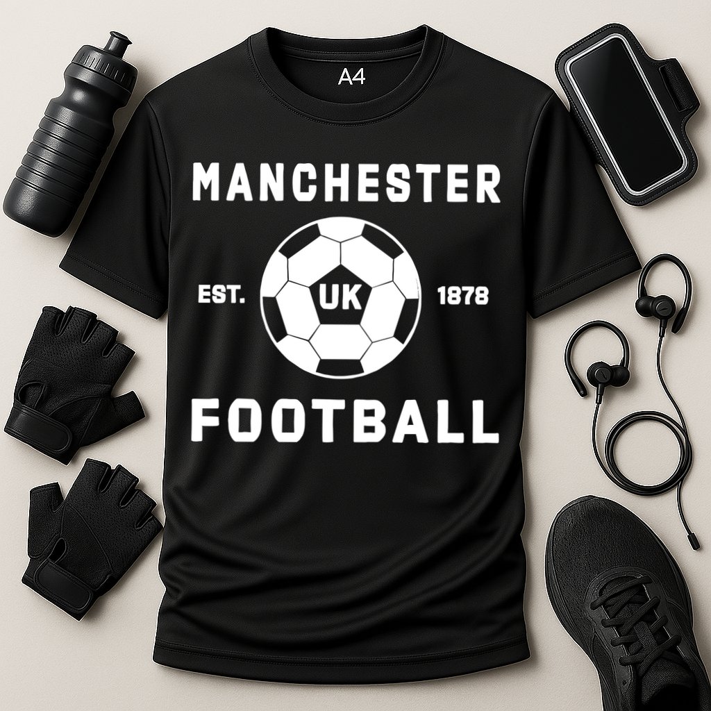 World Classic Soccer Football Arch Cup Manchester Cooling Performance Crew T-Shirt