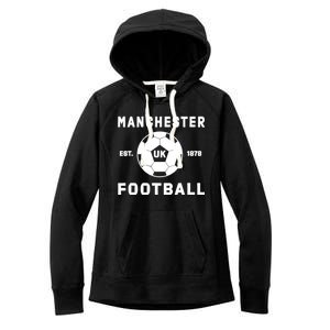 World Classic Soccer Football Arch Cup Manchester Women's Fleece Hoodie