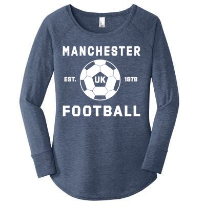 World Classic Soccer Football Arch Cup Manchester Women's Perfect Tri Tunic Long Sleeve Shirt