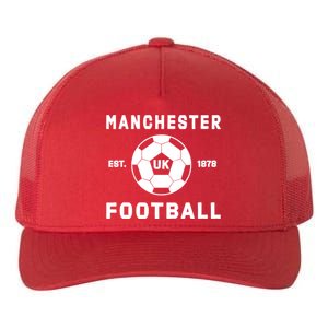 World Classic Soccer Football Arch Cup Manchester Yupoong Adult 5-Panel Trucker Hat