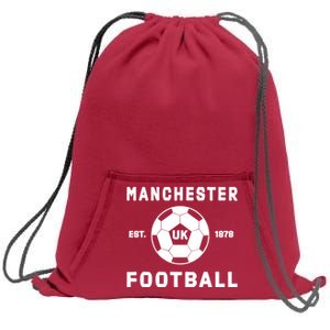 World Classic Soccer Football Arch Cup Manchester Sweatshirt Cinch Pack Bag