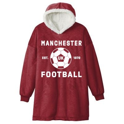 World Classic Soccer Football Arch Cup Manchester Hooded Wearable Blanket