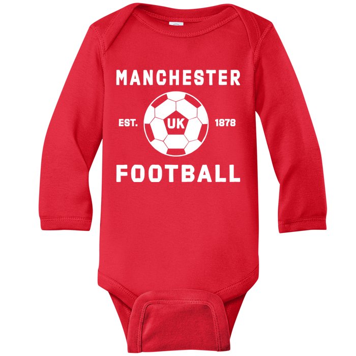 World Classic Soccer Football Arch Cup Manchester Baby Long Sleeve Bodysuit