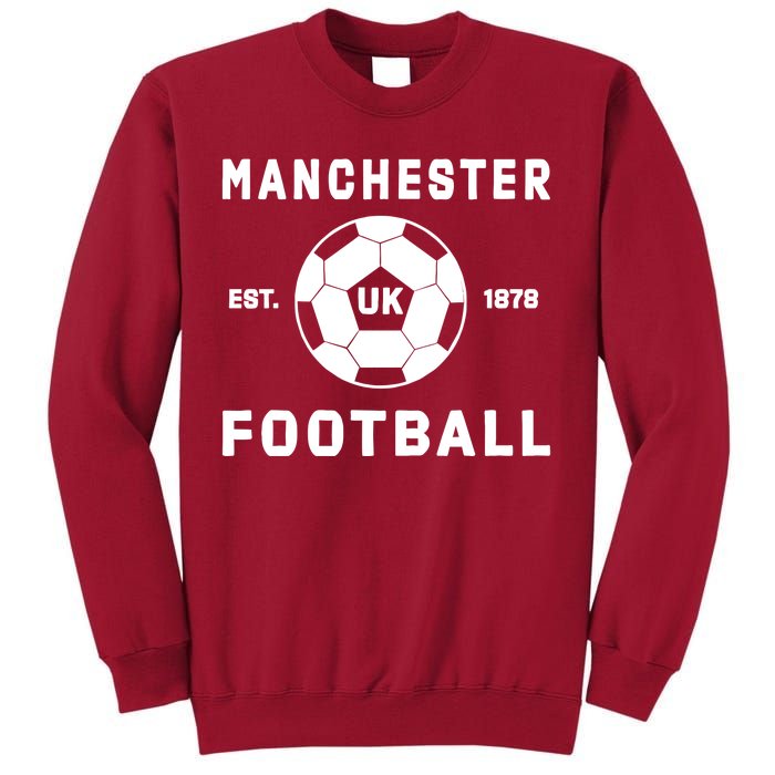 World Classic Soccer Football Arch Cup Manchester Tall Sweatshirt