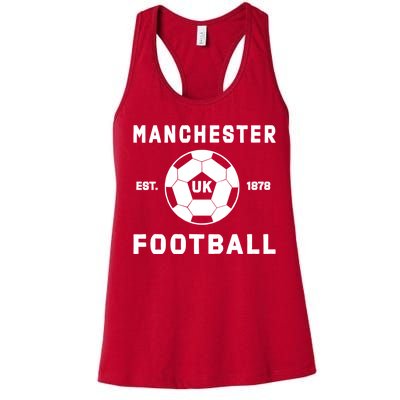 World Classic Soccer Football Arch Cup Manchester Women's Racerback Tank