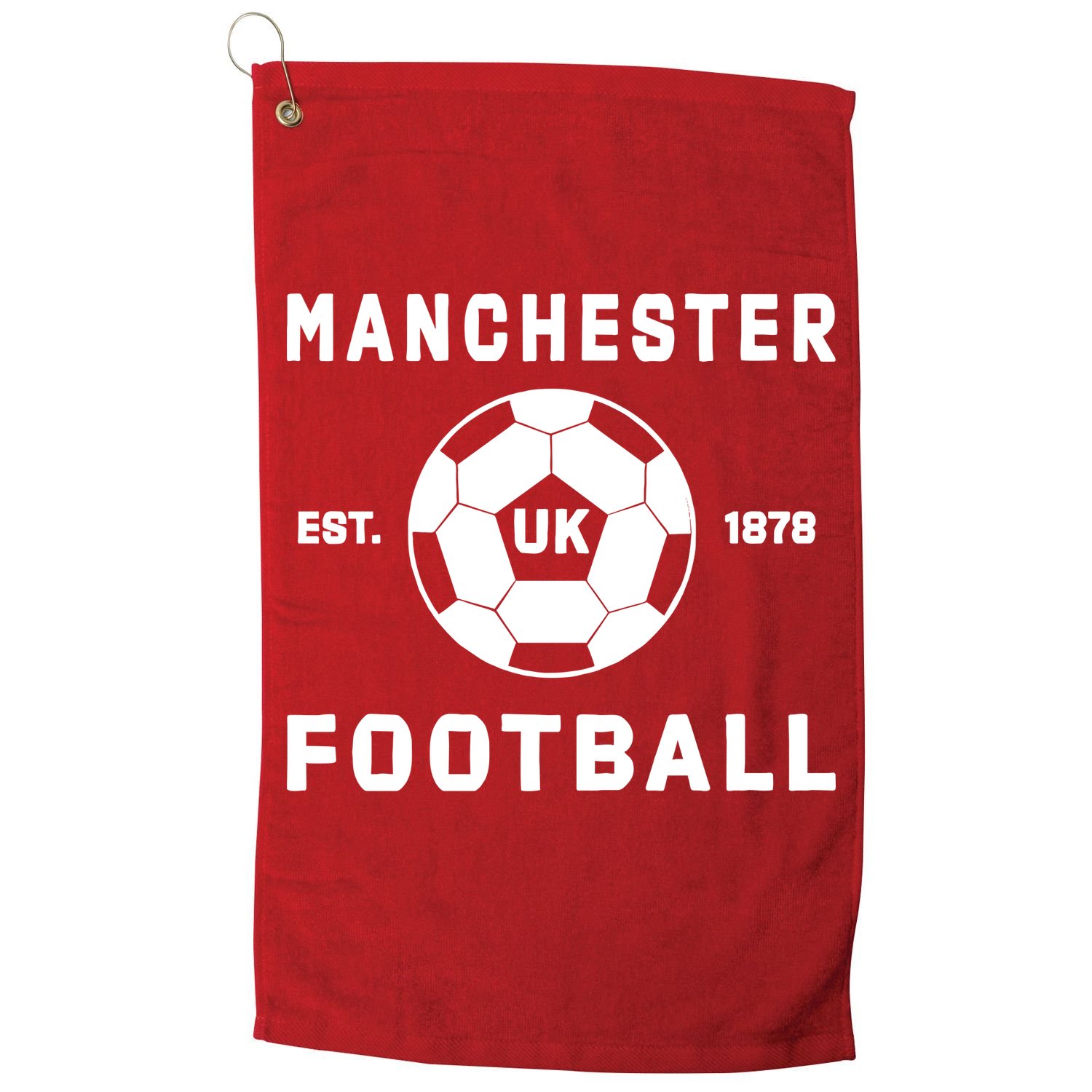 World Classic Soccer Football Arch Cup Manchester Golf Towel