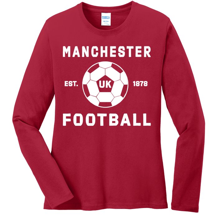 World Classic Soccer Football Arch Cup Manchester Ladies Long Sleeve Shirt