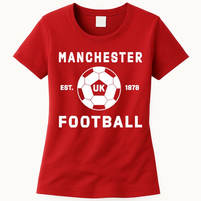 World Classic Soccer Football Arch Cup Manchester Women's T-Shirt