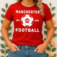 World Classic Soccer Football Arch Cup Manchester Womens T-Shirt