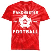 World Classic Soccer Football Arch Cup Manchester Kids Tie-Dye T-Shirt