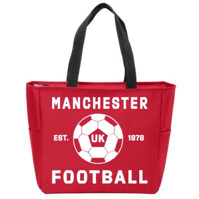 World Classic Soccer Football Arch Cup Manchester Zip Tote Bag