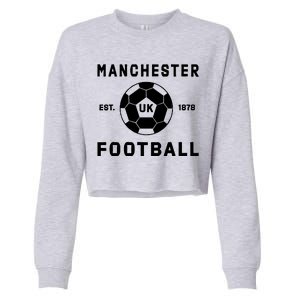 World Classic Soccer Football Arch Cup Manchester Cropped Pullover Crew