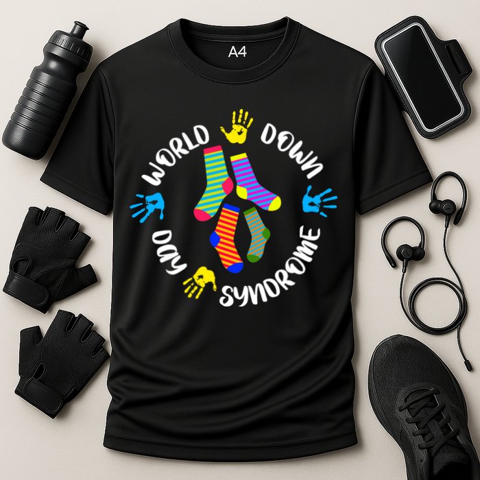 World Down Syndrome Awareness Day Cooling Performance Crew T-Shirt