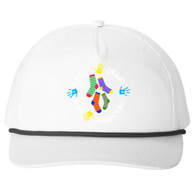 World Down Syndrome Awareness Day Snapback Five-Panel Rope Hat