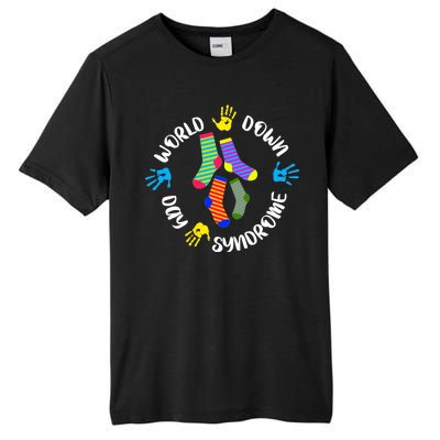 World Down Syndrome Awareness Day Tall Fusion ChromaSoft Performance T-Shirt