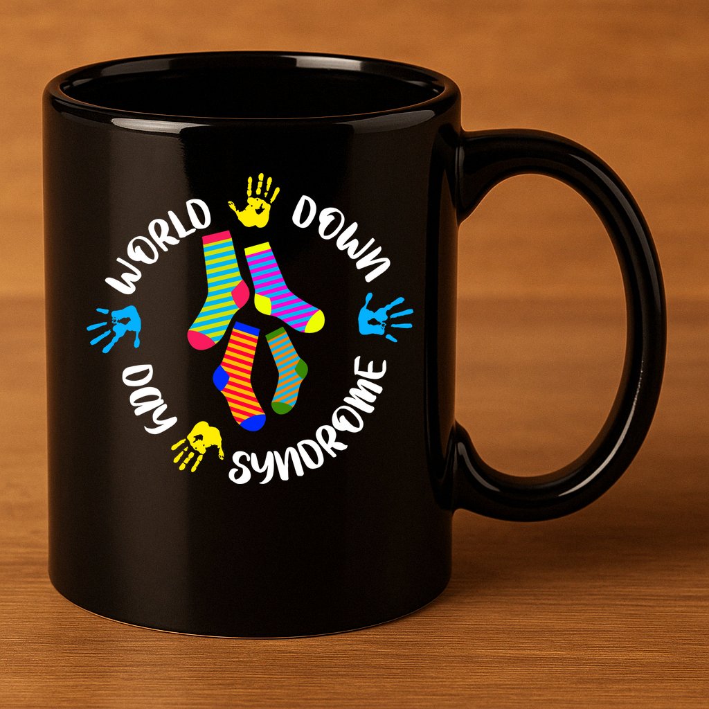 World Down Syndrome Awareness Day 11oz C Handle Ceramic Mug