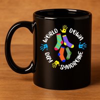 World Down Syndrome Awareness Day 11oz C Handle Ceramic Mug