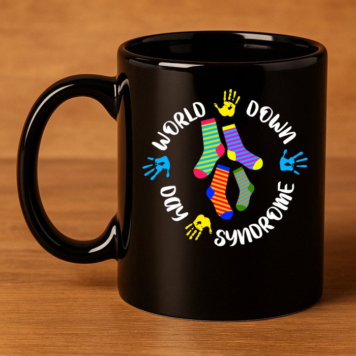 World Down Syndrome Awareness Day 11oz C Handle Ceramic Mug