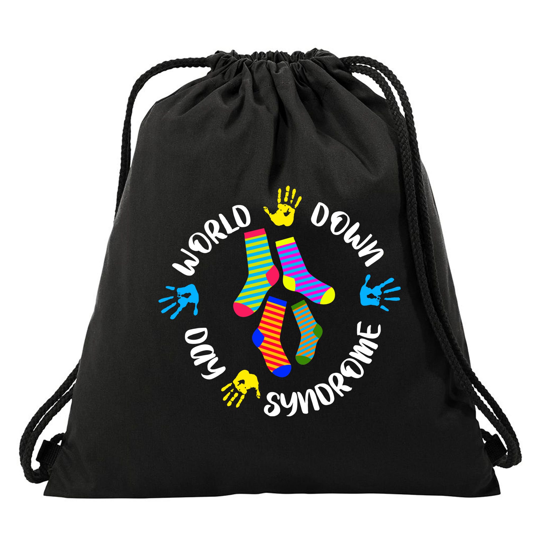 World Down Syndrome Awareness Day Drawstring Bag