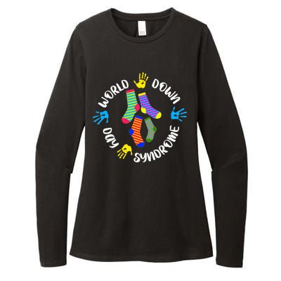 World Down Syndrome Awareness Day Womens CVC Long Sleeve Shirt