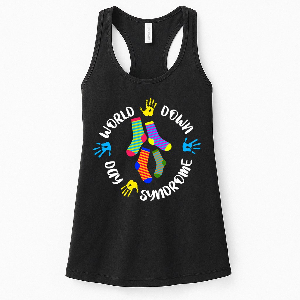 World Down Syndrome Awareness Day Womens Tank Top