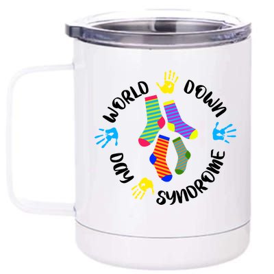 World Down Syndrome Awareness Day 12 oz Stainless Steel Tumbler Cup