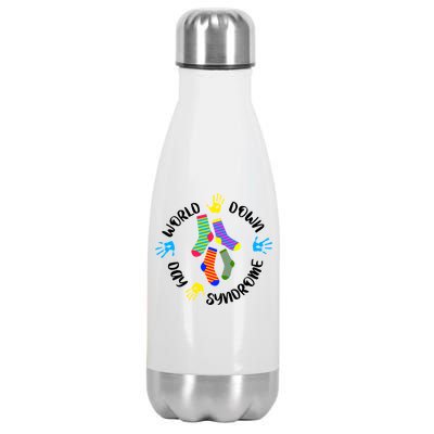 World Down Syndrome Awareness Day Stainless Steel Insulated Water Bottle