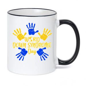 World Down Syndrome Day 11oz Black Color Changing Mug