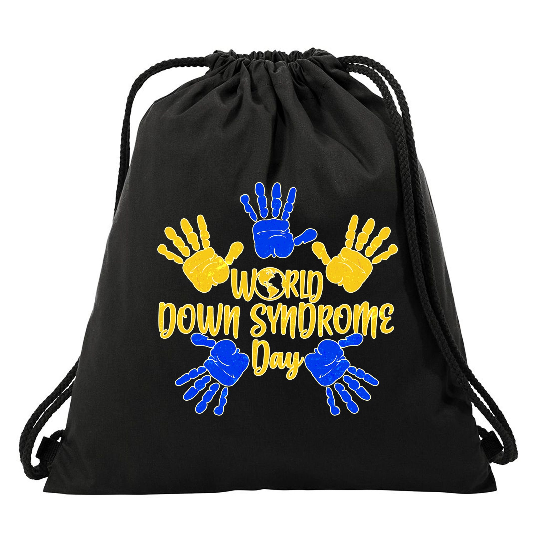 World Down Syndrome Day Drawstring Bag