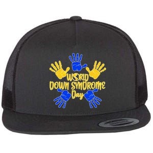 World Down Syndrome Day Flat Bill Trucker Hat