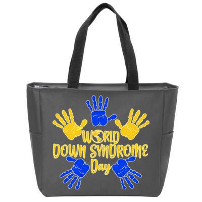 World Down Syndrome Day Zip Tote Bag