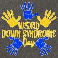 World Down Syndrome Day Cotton Canvas Backpack