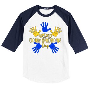 World Down Syndrome Day Baseball Sleeve Shirt