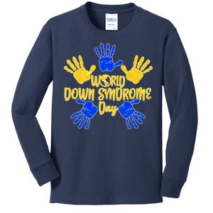 World Down Syndrome Day Kids Long Sleeve Shirt