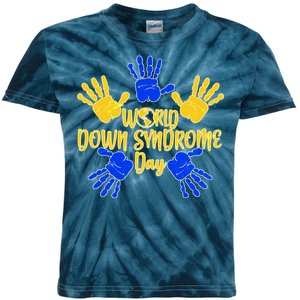 World Down Syndrome Day Kids Tie-Dye T-Shirt