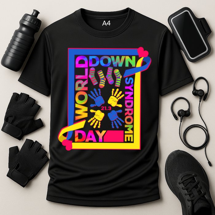 World Down Syndrome Day 21.3 Cooling Performance Crew T-Shirt