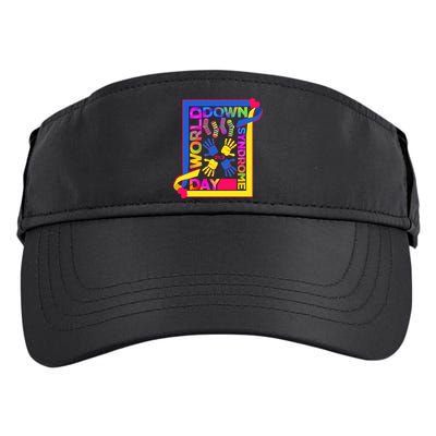 World Down Syndrome Day 21.3 Adult Drive Performance Visor