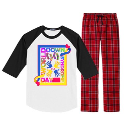 World Down Syndrome Day 21.3 Raglan Sleeve Pajama Set