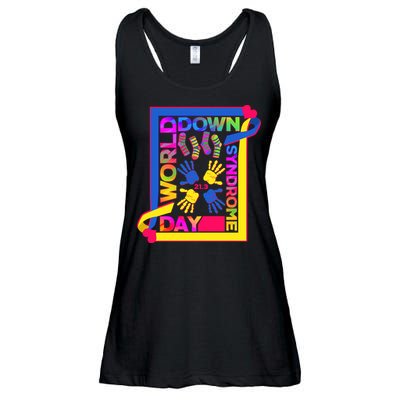 World Down Syndrome Day 21.3 Ladies Essential Flowy Tank
