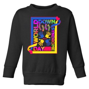 World Down Syndrome Day 21.3 Toddler Sweatshirt