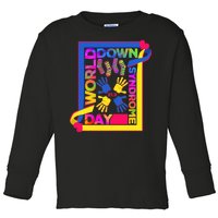 World Down Syndrome Day 21.3 Toddler Long Sleeve Shirt