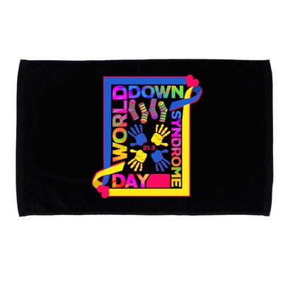 World Down Syndrome Day 21.3 Microfiber Hand Towel